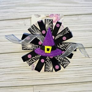 Halloween Witch Bow